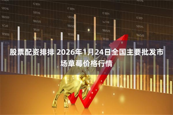 股票配资排排 2026年1月24日全国主要批发市场草莓价格行情